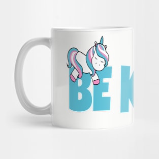 Be Kind, It's Free - Trans Unicorn Mug